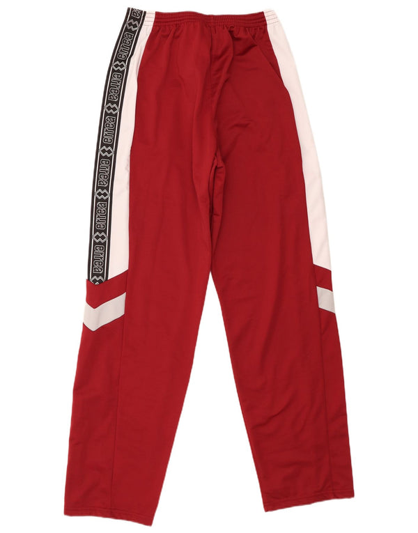 Pantaloni da tuta con grafica da uomo Errea Large in poliestere color block bordeaux