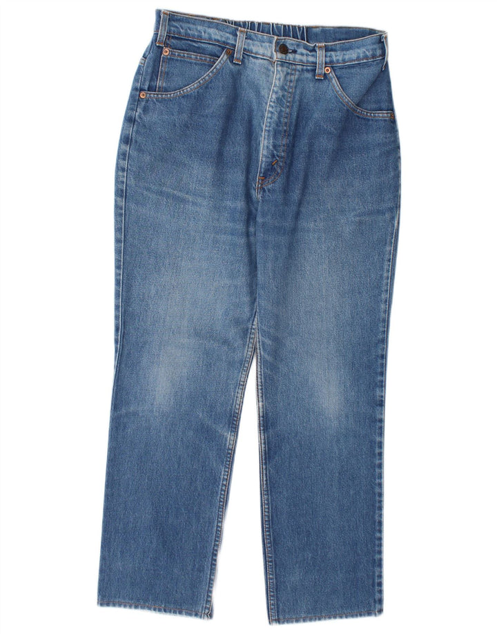 Jeans dritti da donna Levi's W34 L26 cotone blu
