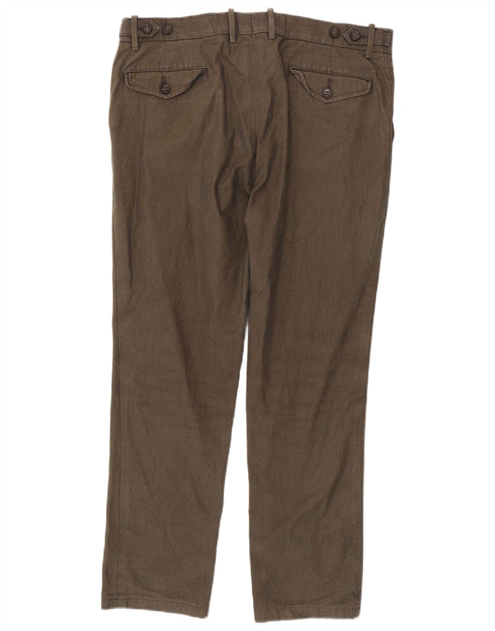 Pantaloni chino dritti da uomo Dockers W34 L28 a quadri kaki