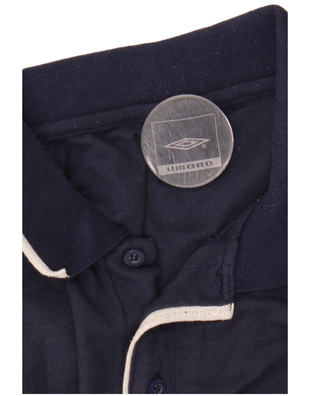Polo da uomo Umbro 2XL poliestere blu navy