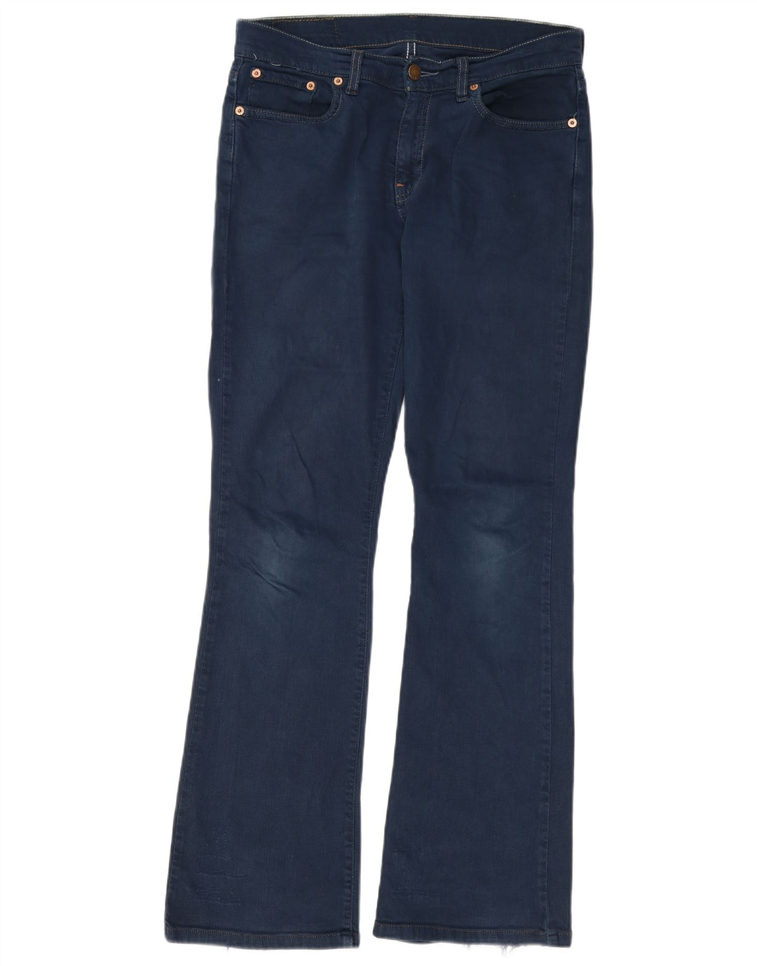 Jeans bootcut da donna LEVI'S W30 L32 cotone blu navy