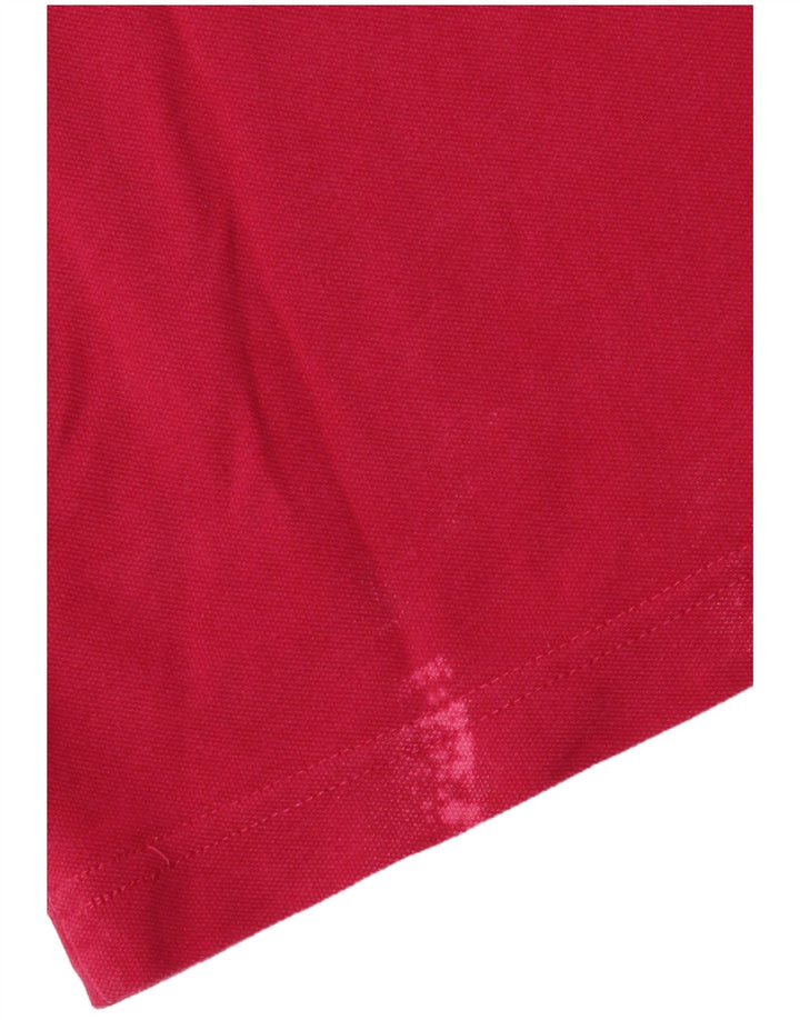 Polo Kappa Uomo Large Rosa In Cotone