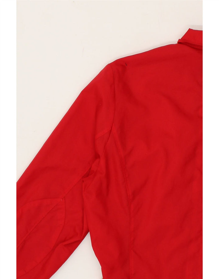 ASPESI Womens Rain Jacket UK 10 Small Red Polyamide Vintage Aspesi and Second-Hand Aspesi from Messina Hembry 