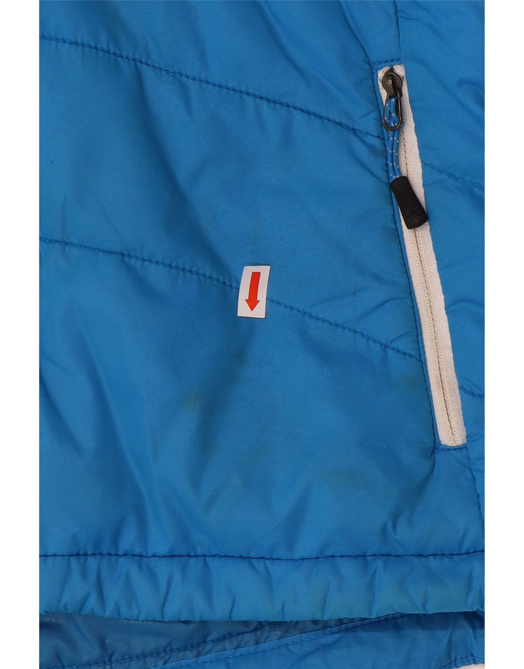 Giacca imbottita con cappuccio da donna The North Face UK 12 nylon blu medio