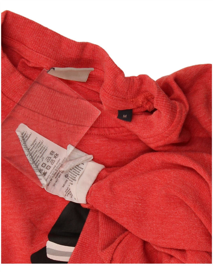 Jack & Jones Felpa grafica da uomo Maglione rosso medio poliestere invernale