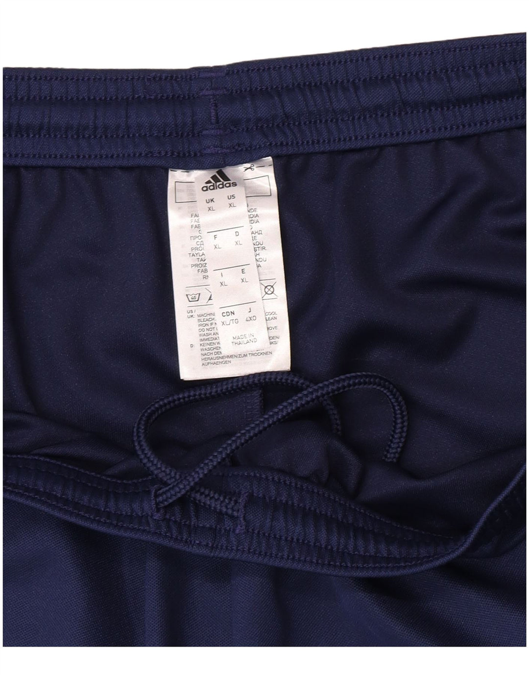Pantaloncini sportivi Adidas Aeroready da uomo XL blu navy in poliestere
