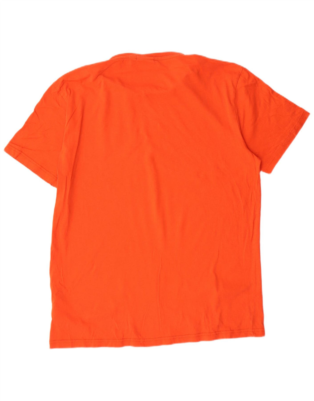 T-shirt da uomo NAPAPIJRI Top Large in cotone arancione