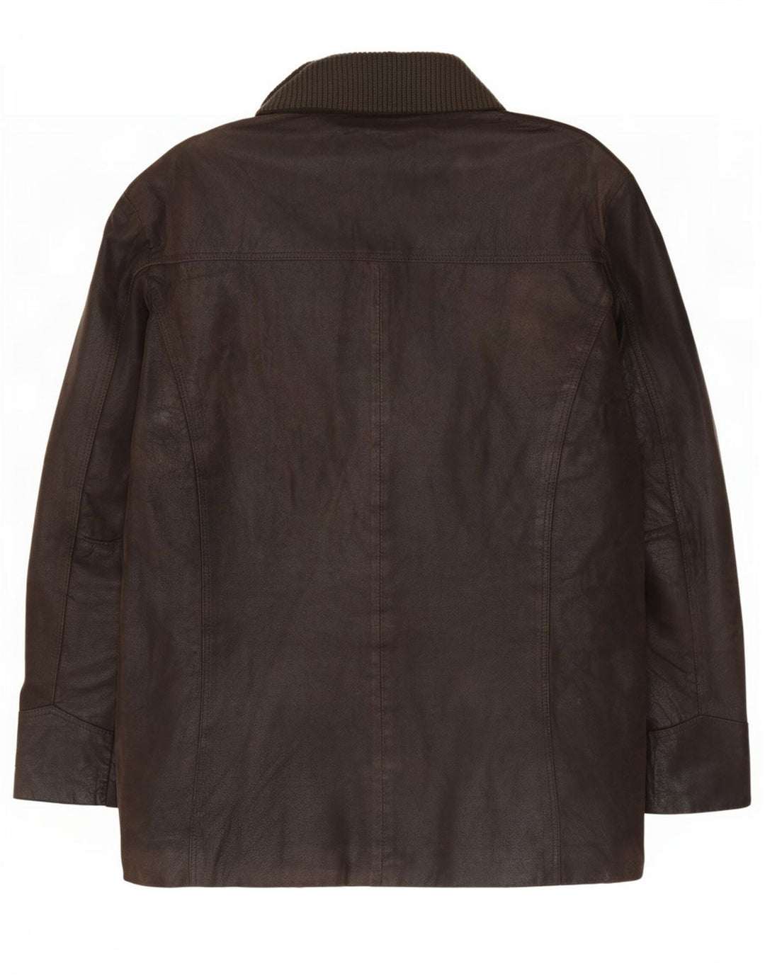 Giacca in pelle da uomo Bata IT 54 2XL Marrone