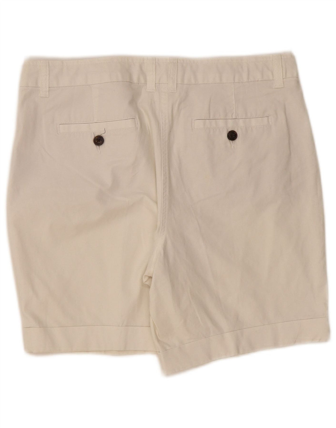Pantaloncini chino da donna Boden UK 14 grandi W36 cotone bianco