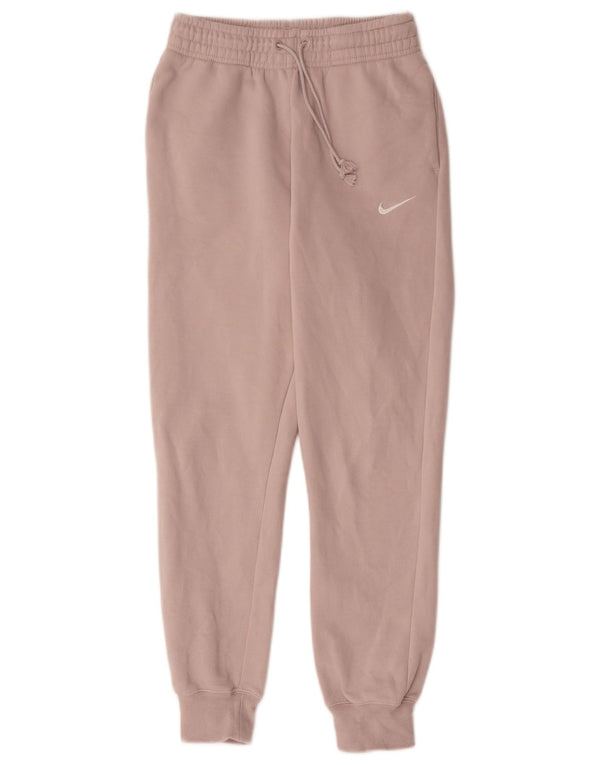 Pantaloni da tuta da donna Nike Joggers UK 6 XS cotone rosa