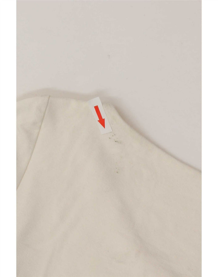 Camicetta da donna Luisa Spagnoli Top UK 10 Small White Colourblock Viscosa