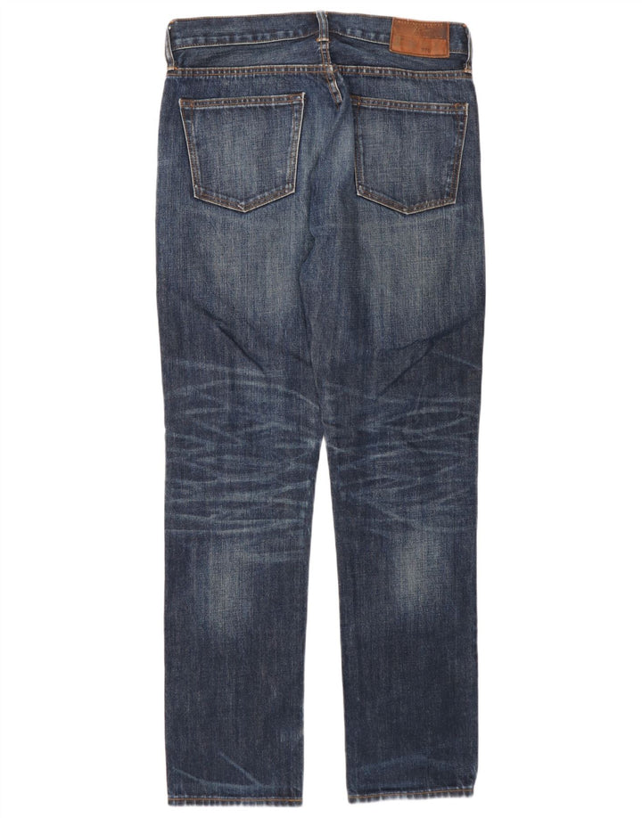Jeans dritti da uomo 770 J. Crew W29 L32 cotone blu navy