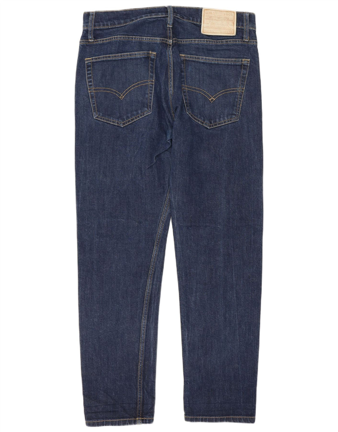 Levi's Uomo 511 Slim Jeans W32 L30 Blu Navy Cotone