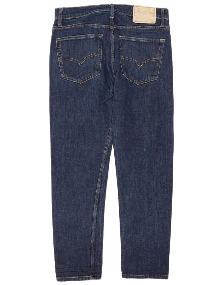 Levi's Uomo 511 Slim Jeans W32 L30 Blu Navy Cotone