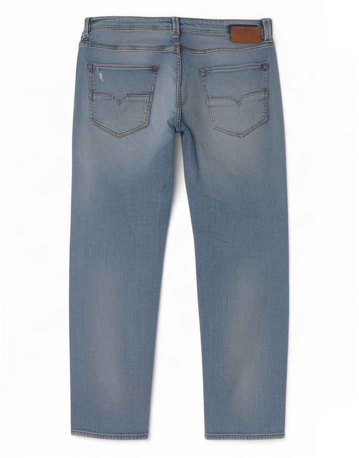 Jeans da uomo affusolati regolari Larkee-Beex Diesel W34 L30 Blu