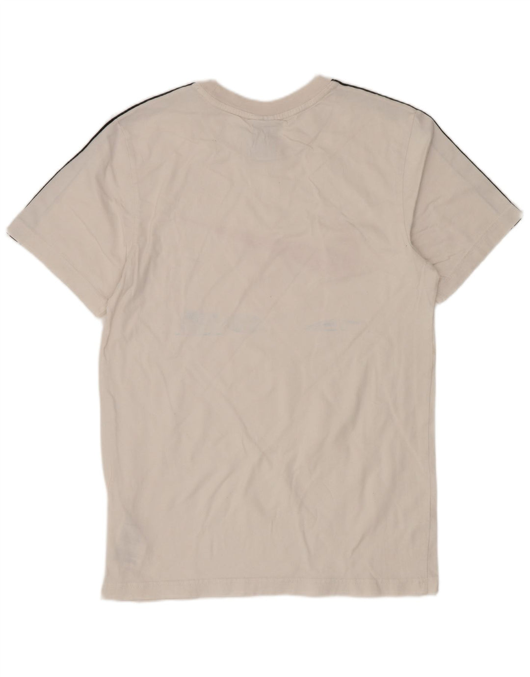 T-shirt grafica da uomo Nike Top Small in cotone color block bianco