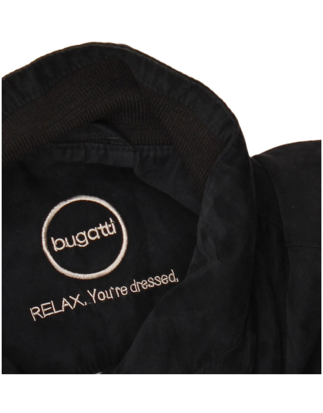 Giubbotto bomber da uomo Bugatti UK 42 XL Blu Navy