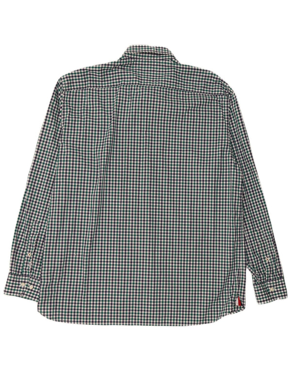 Camicia da uomo Regular Fit Tommy Hilfiger 2XL in cotone a quadretti multicolore