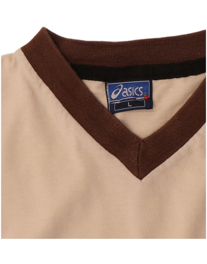 Maglietta Asics Uomo Top Large Beige