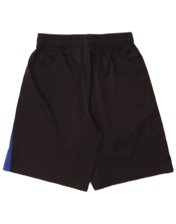 Pantaloncini sportivi Under Armour da uomo Heat Gear piccoli in poliestere color block nero