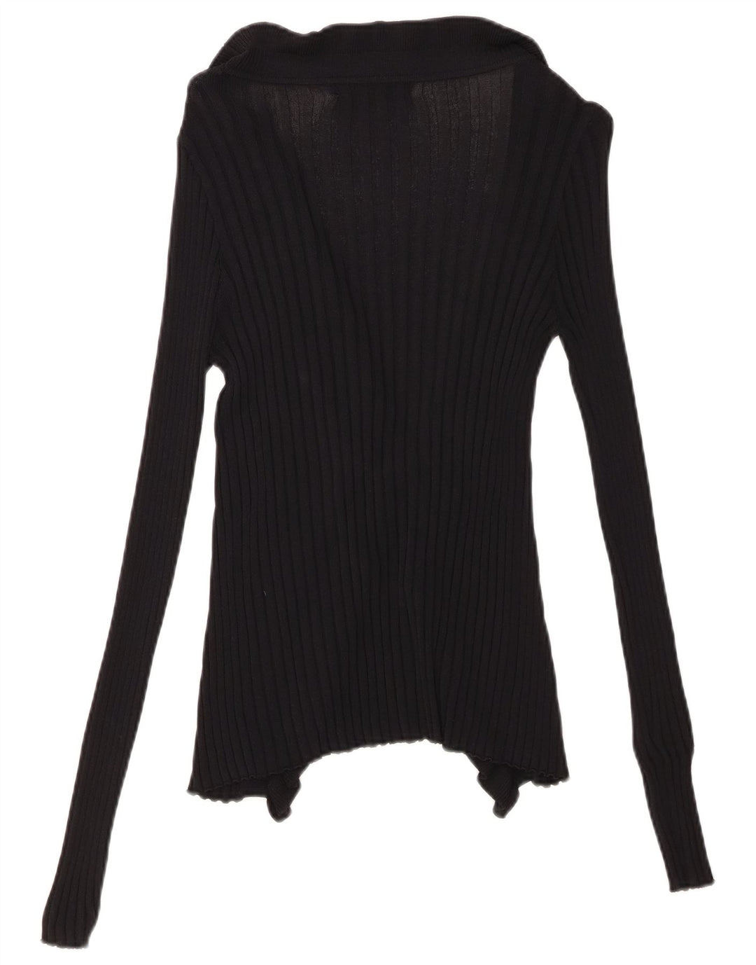 Top cardigan da donna Zara UK 12 medio nero