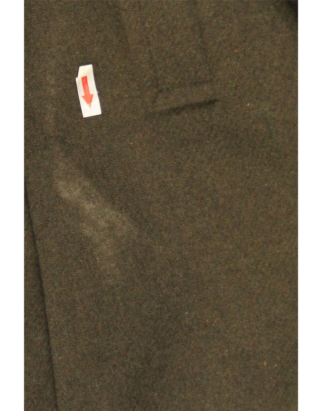 Cappotto da marinaio da uomo Ted Baker taglia 4 grande in lana kaki