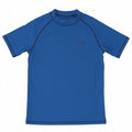 MOUNTAIN WAREHOUSE Mens T-Shirt Top Medium Blue Polyamide