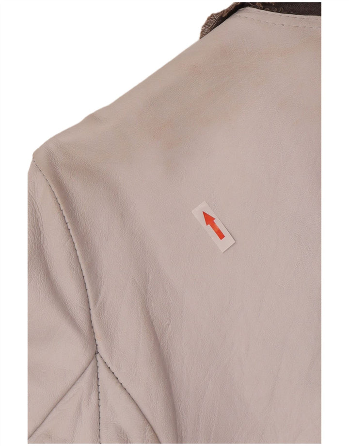 Giacca blazer a 1 bottone da donna Victory IT 44 medio bianco sporco classico