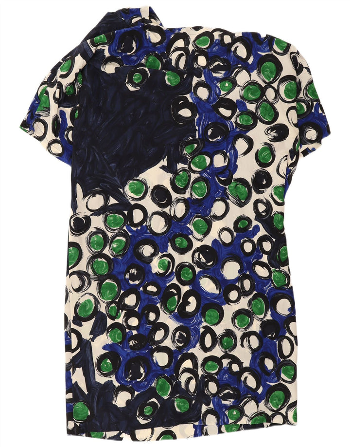 Abito a trapezio da donna Marina Rinaldi taglia 25 grande geometrico multicolore