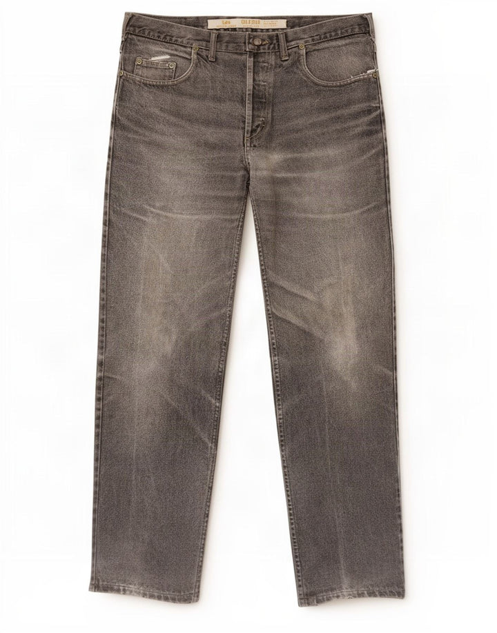 Jeans larghi da uomo Lee W36 L32 cotone grigio