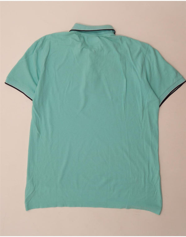 Polo Kappa Uomo 3XL Cotone Turchese
