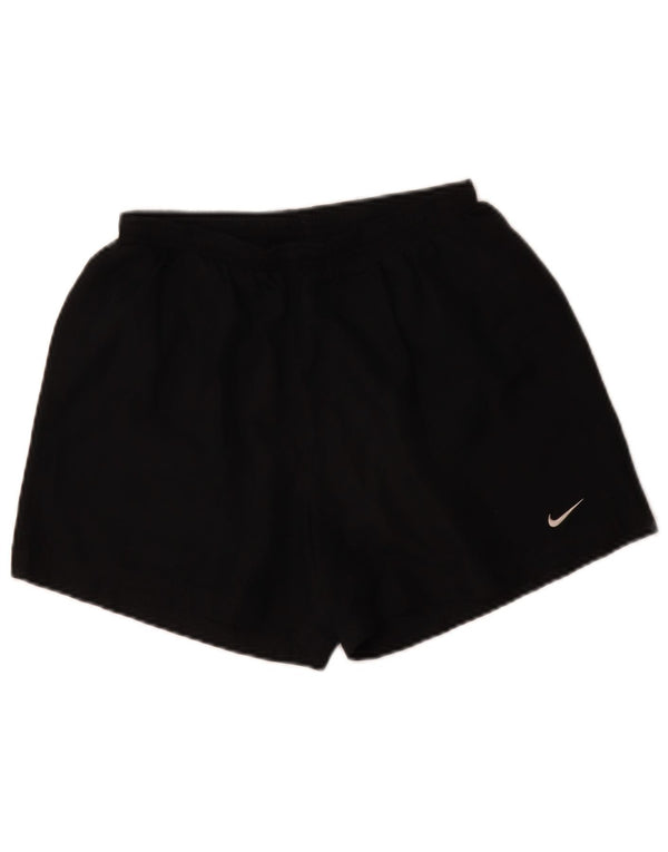 Pantaloncini sportivi Nike da uomo piccoli in poliestere nero