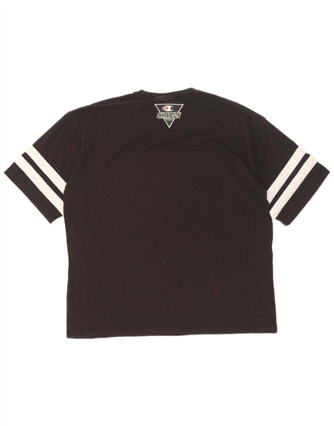 T-shirt grafica da uomo Champion Top media nera