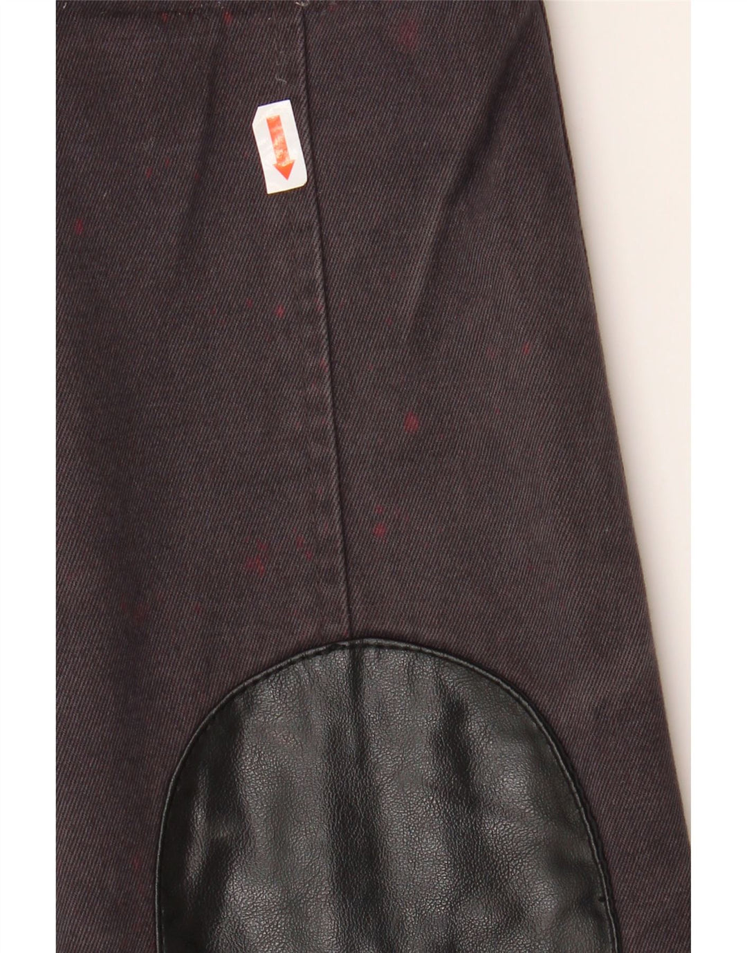Giacca da donna con cappuccio Topshop UK 10 piccola in cotone nero