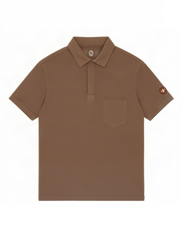 Polo da uomo Murphy & Nye 2XL in cotone marrone