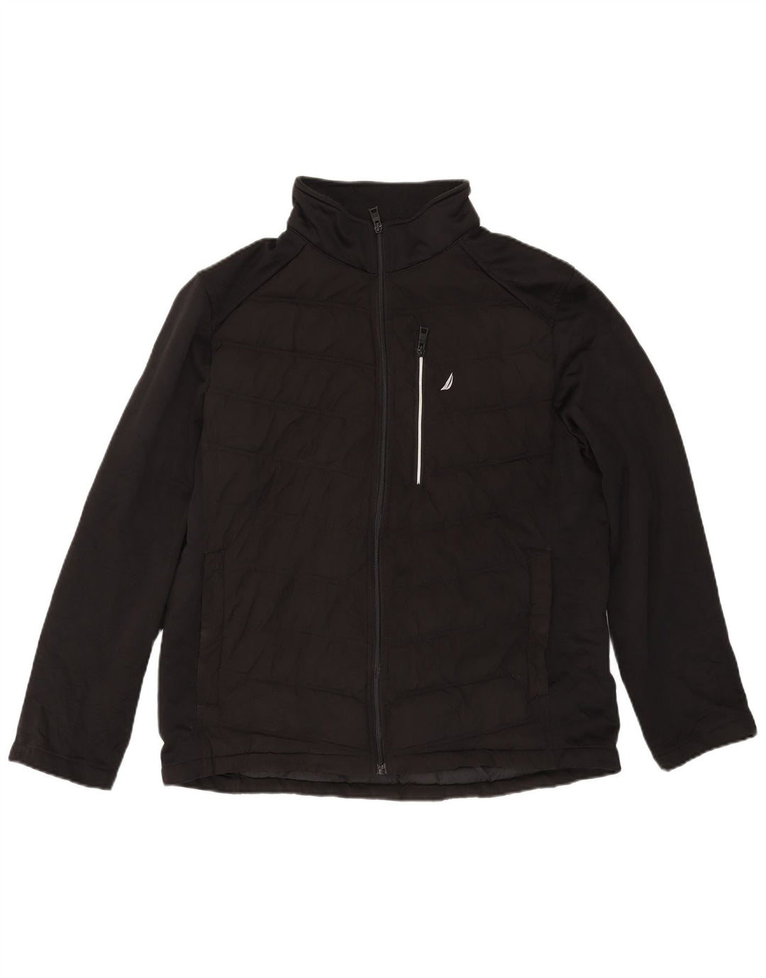 Giacca imbottita da uomo Nautica UK 40 grande poliestere nero