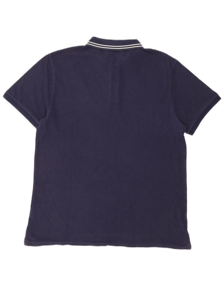 POLO RALPH LAUREN Polo da uomo XL in cotone blu navy