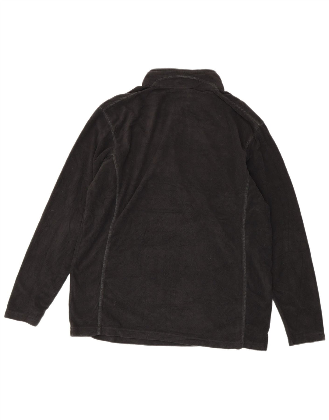 Maglione in pile Columbia da uomo con zip e collo XL nero