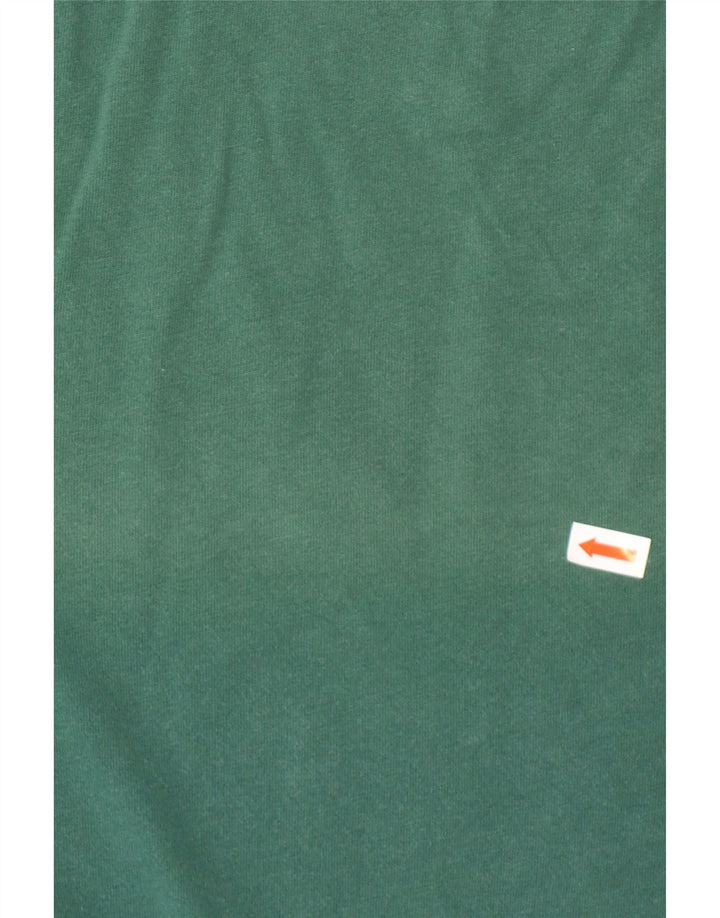 THE NORTH FACE T-shirt grafica da uomo Top in cotone verde medio