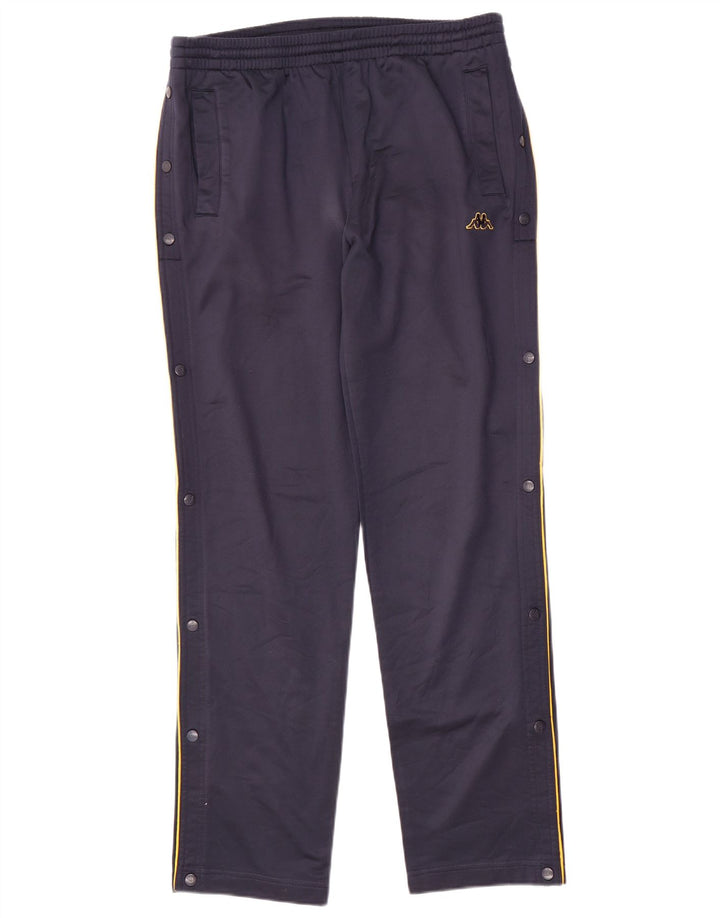 Pantaloni da tuta da uomo KAPPA medio poliestere blu navy