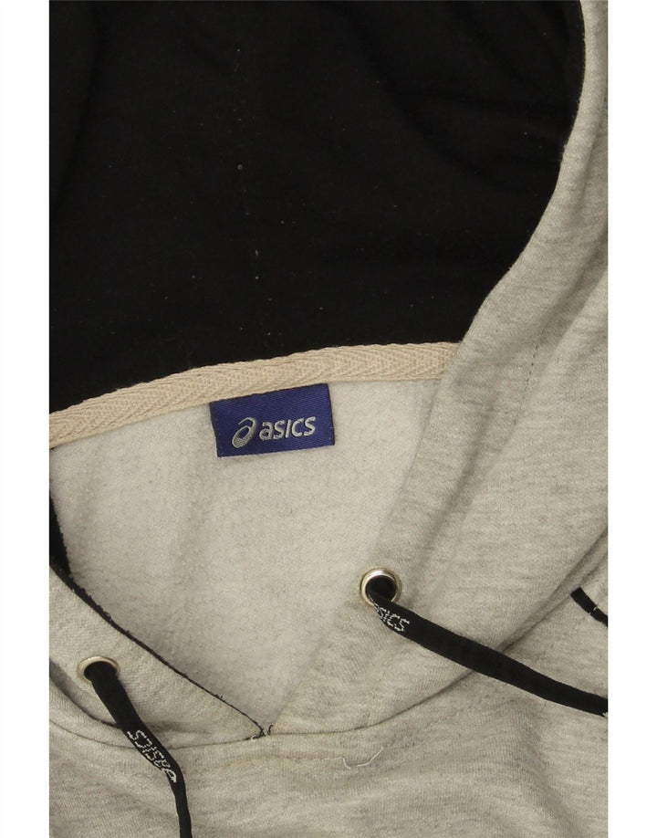 ASICS Mens Graphic Hoodie Jumper XL Grey