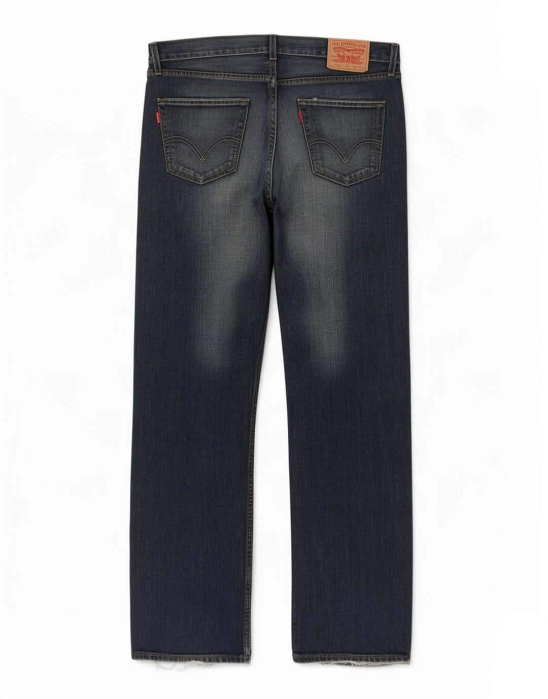 Jeans dritti Levi's 508 da donna W34 L34 cotone blu