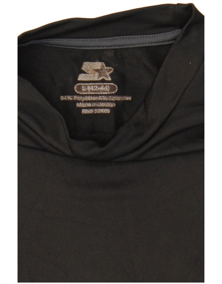 Maglia da uomo a maniche lunghe Starter UK 42/44 grande poliestere nero