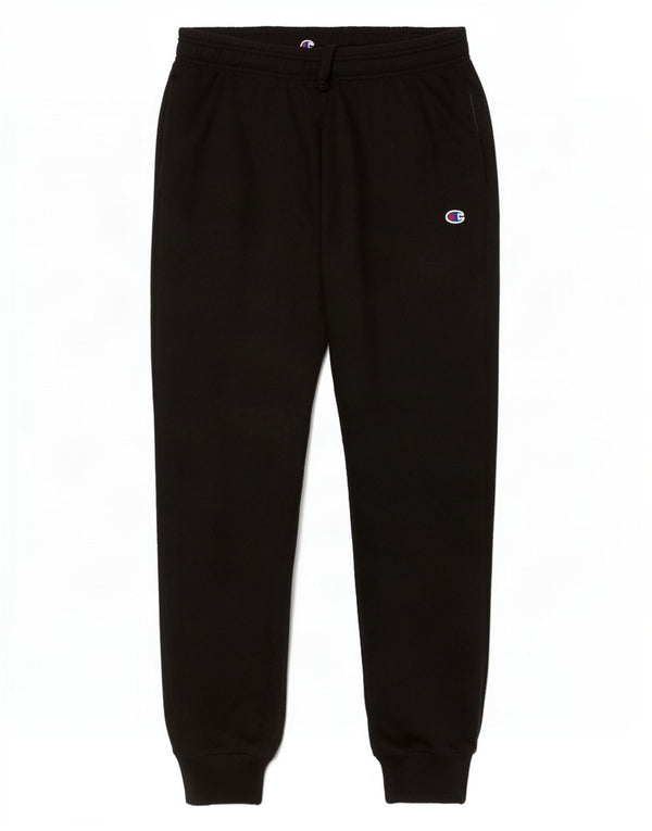 Pantaloni da tuta da uomo Champion Joggers medio poliestere nero