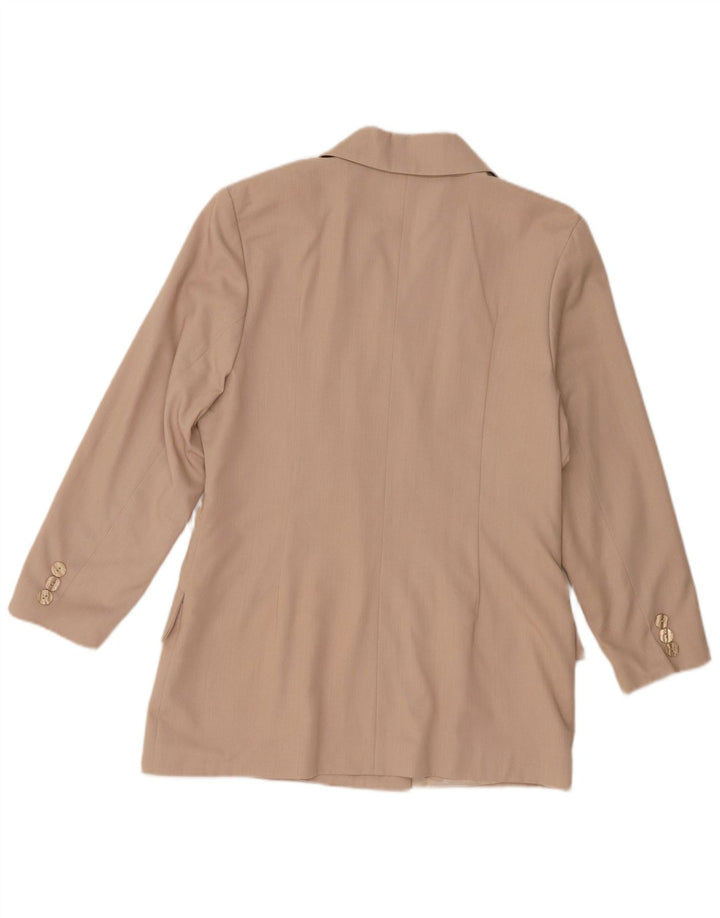 Giacca blazer doppiopetto da donna Ecco EU 38/40 Poliestere beige medio