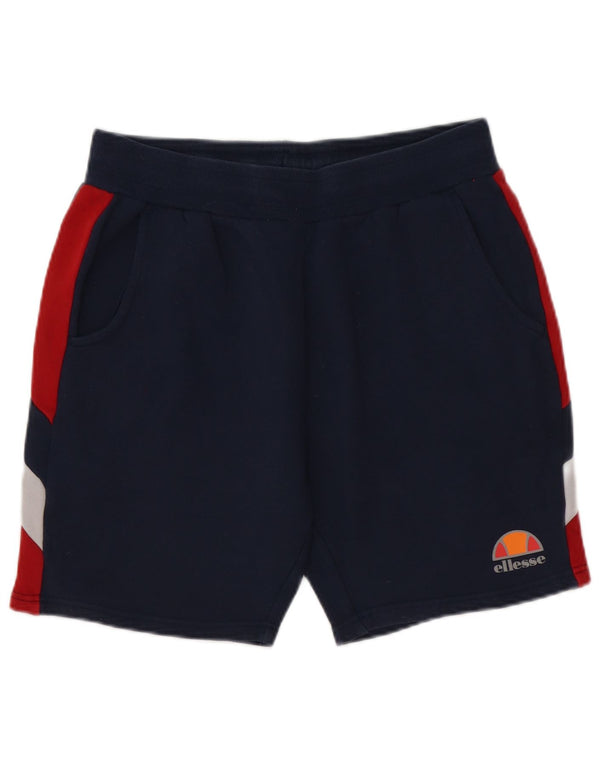 Pantaloncini sportivi da uomo Ellesse piccoli blu navy color block