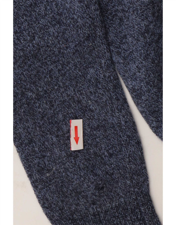 Maglione maglione girocollo da uomo Jack Wills grande lana screziata blu