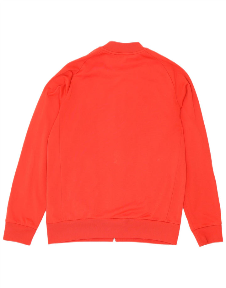 Giacca Top della tuta da ragazzo Adidas 14-15 anni in poliestere rosso