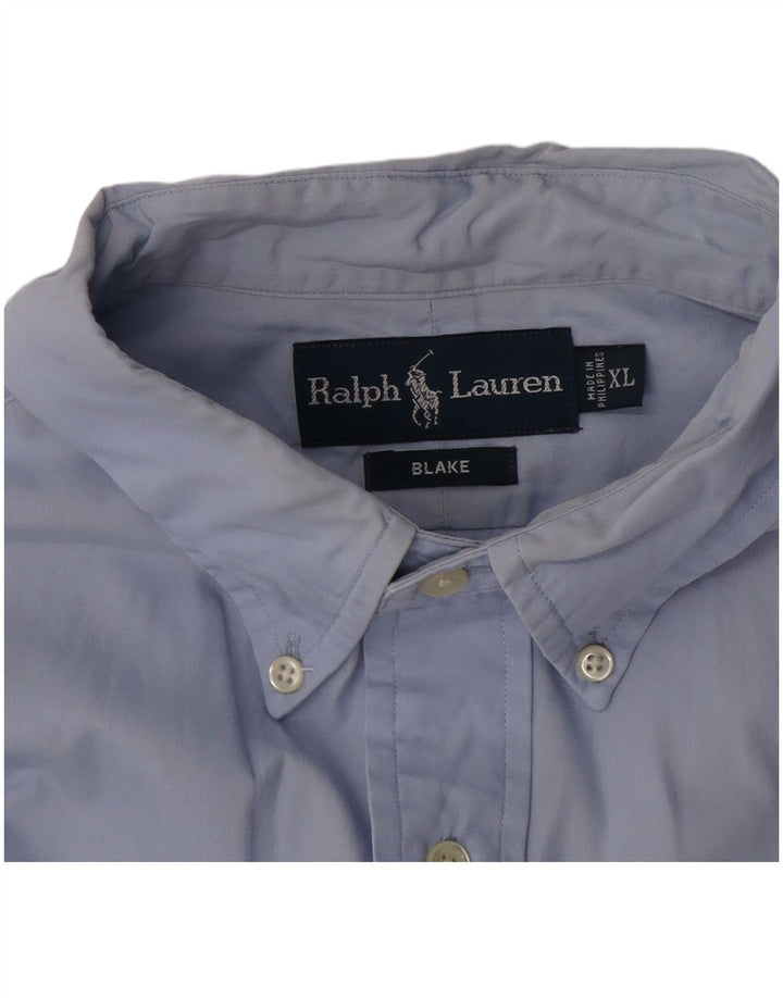 Camicia a maniche corte Blake da uomo Ralph Lauren XL blu