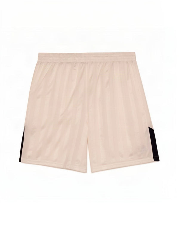 Pantaloncini sportivi da uomo Nike Large in poliestere color block bianco